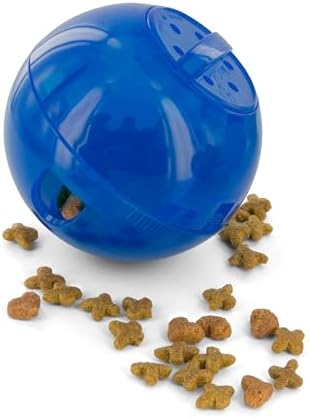 PetSafe Slimcat Feeder Ball Cat Toy, Blue by PetSafe