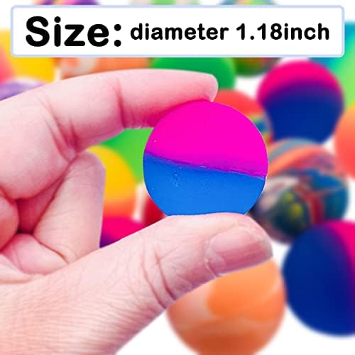 PET SHOW 20 Pack Cat Toys Bouncy Balls 1.2inch for Indoor Cats Kitten - Image 2