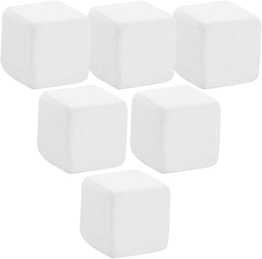 VOSAREA Tortoise Tank Calcium Cubes 6pcs Mineral Molar Calcium Blocks for Reptiles and Aquatic Turtles Supplementing Trace Elements and Enhancing Strength in Aquarium Use