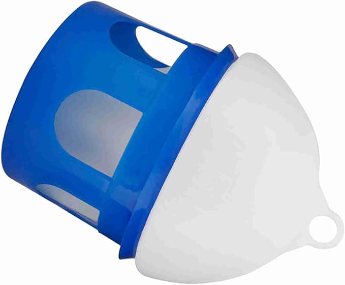 Large Automatic Bird and Feeder and Water Dispenser - Smart Design, Safe and ContaminationProof (6.5L)