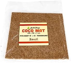 Josh's Frogs Coco Mat- Substrate or Terrarium Background (12"x12")