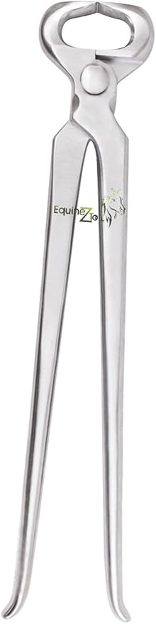 12" Hoof Nipper Vanadium Steel Farrier Tool for Hoof Care–Durable,Rust-Resistant,Dull Finish for Precision Trimming and Shaping–Professional Equine Hoof Trimming Tool for Horses,Miniatures,Ponies