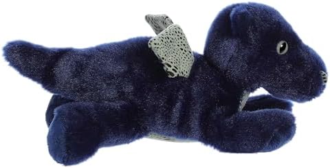 Aurora Mini Flopsie 9.5" Sapphire Dragon Adorable Stuffed Animal - Image 6