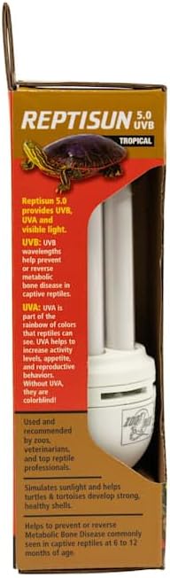 Zoo Med ReptiSun Tropical Compact Fluorescent UVB Lamp, 26 Watts,White