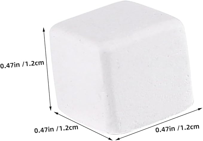 TOYANDONA 30Pcs Natural Mineral Calcium Blocks for Reptiles and Amphibians Enhances Turtle Tortoise Lizard Frog and Chameleon Dental Care and Water Quality Stabilization for Growth
