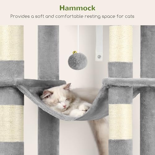 Globlazer Giant Tall Heavy Duty Cat Tower for Indoor Large Cats, F83B - Image 4