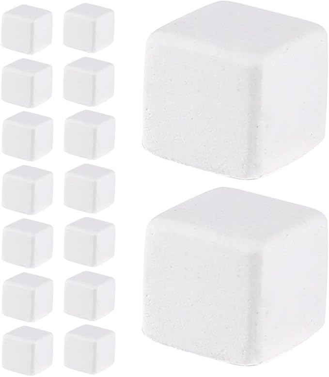 Toyvian 30pcs Mineral Calcium Block for Reptiles and Amphibians, Natural Stone with Microelements for Turtles, Tortoises, Lizards, Frogs, and Chameleons, Supports Growth and Health