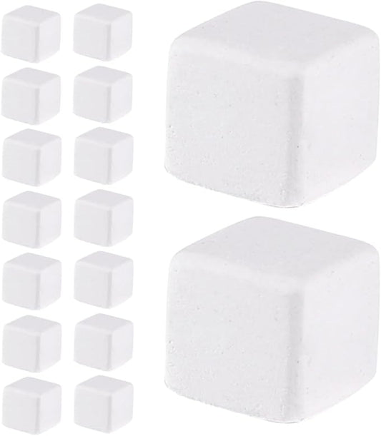 Toyvian 30pcs Mineral Calcium Block for Reptiles and Amphibians, Natural Stone with Microelements for Turtles, Tortoises, Lizards, Frogs, and Chameleons, Supports Growth and Health