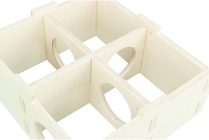 Multi-chambered House, 4 Chambers, 25 × 10 × 25 cm