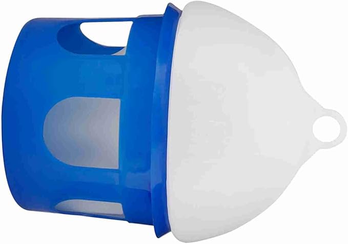 Large Automatic Bird and Feeder and Water Dispenser - Smart Design, Safe and ContaminationProof (6.5L)