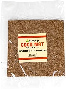 Josh's Frogs Coco Mat- Substrate or Terrarium Background (12"x12")