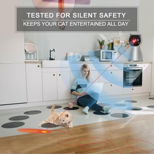 YVE Life Interactive Cat Toys Laser for Indoor Cats,Automatic Kitten Toys - Image 6