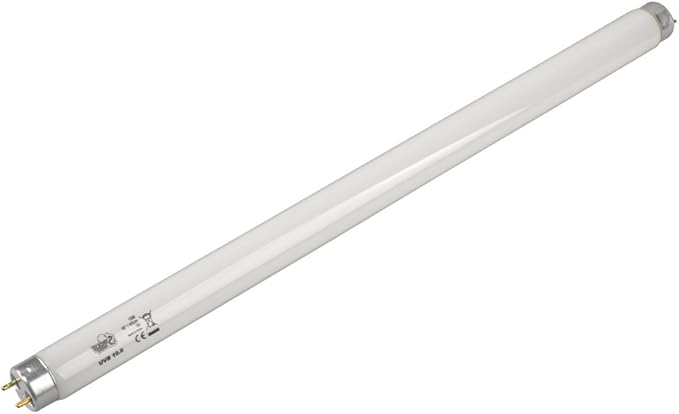 LUCKY HERP 10.0 UVB Fluorescent Tube Terrarium Lamp for Desert Reptiles - T8,15 Watts,18 Inches