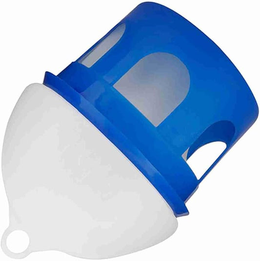 Large Automatic Bird and Feeder and Water Dispenser - Smart Design, Safe and ContaminationProof (6.5L)