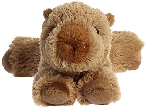 Aurora Mini Flopsie 9" Charlie Capybara Adorable Stuffed Animal - Image 2