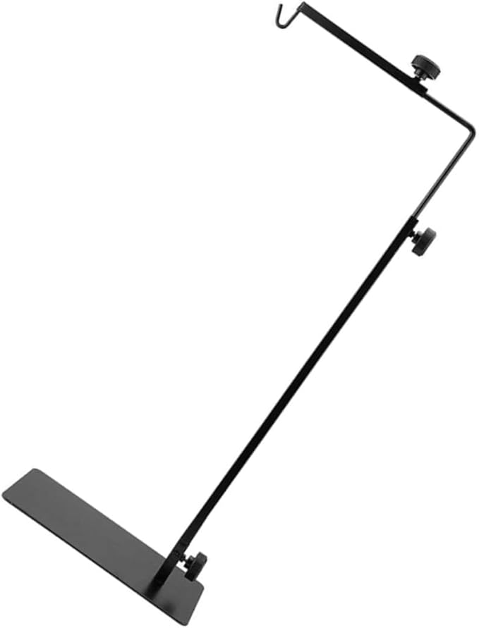 BESPORTBLE Adjustable Plant Lamp Stand for Reptile Tanks Durable Metal Light Rack for Heating Lamps for Bearded Dragons Turtles and Other Reptile Pets Easy to Install