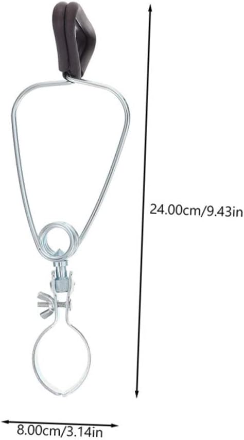 LIOOBO 2pcs Household Reptile Lamp Shade Fixing Clip High Temperature Resistant Wear-Resistant Hanger for Lampshades Easy to Use and Store for Terrarium Lighting