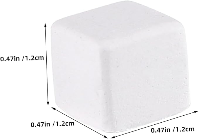 Kisangel 30pcs Natural Mineral Block for Tortoise Turtle Lizard Frog Chameleon Supports Health Promotes Growth Enhances Water Quality for Reptile Amphibian Care