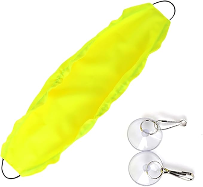 Reptile Hammock, Bearded Dragon Tank Accessories Lizard Hammock Reptile Lounger for Lizard Gecko Snakes Chameleon Lguana Reptiles (Yellow)
