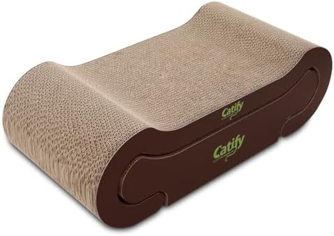 Best Pet Supplies Catify Corrugated Cardboard Cat Scratcher - Lounger I by BestPetSuppliesLLC