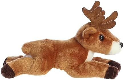 Aurora Mini Flopsie 8" Deer Adorable Stuffed Animal - Image 2