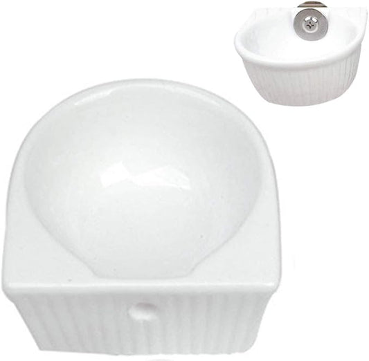 Small Animals Bowl, Hamster Feeder Cups, Detachable Cage Feeder Dish Cage Accessories for Small Animals Guinea Pig Chinchilla Hedgehog Ferret Rabbit Mink Parrot Squirrels Sugar Glider