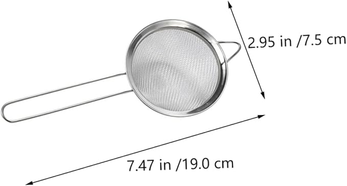 POPETPOP 2pcs Reptile Box Sieve Shovel Lizard Dung Sieve Metal Mesh for Easy Cleaning
