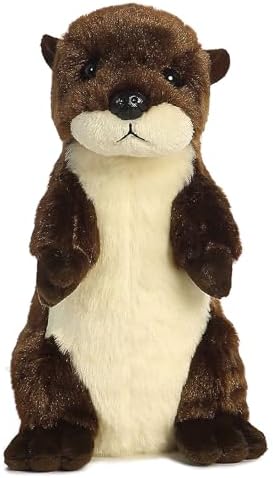 Aurora Mini Flopsie 7" River Otter Adorable Stuffed Animal - Image 3