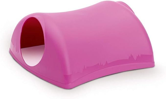 Lixit® Critter Hollow Igloo Hidaway Home for Guinea Pigs, Chinchillas, Rats and Other Small Animals (Pink, 2 Pack)