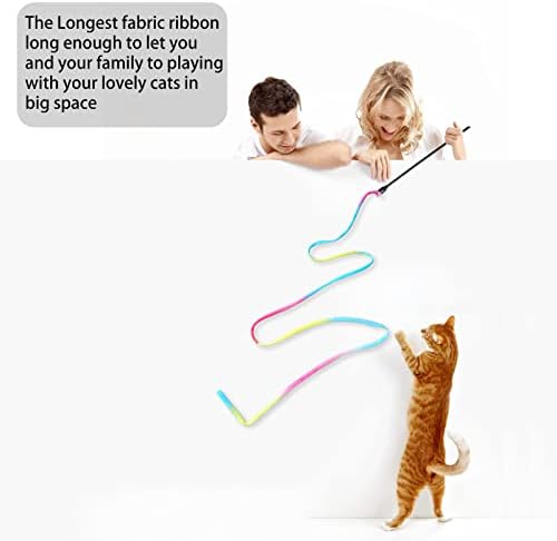 Cat Wand Toys Interactive Kitten Toys for Indoor Cats-2Pcs - Image 4