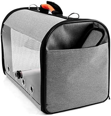 Birdcages Multifunctional Bird Travel Bag with Perch Portable Pet Bird Parrot Carrier Transport Bag Breathable Go Out Travel Cage
