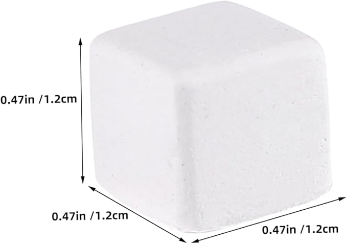 Toyvian 30pcs Natural Mineral Block for Reptiles Tortoises and Amphibians Promotes Growth Supports Stabilizes Water Quality for Turtles Lizards Frogs and Chameleons