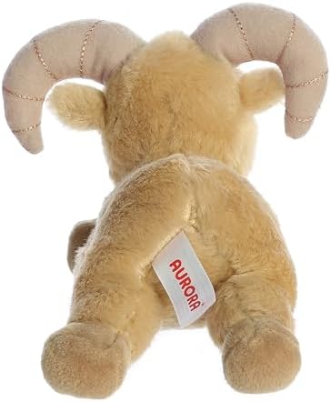 Aurora?? Adorable Mini Flopsie??? Big Horn Sheep??? Stuffed Animal - Mini Companions Ready for Playful Adventures - for Kids All Ages, Toddlers, Adults, and Families - Brown 8 Inches - Image 3
