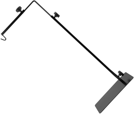 Reptile Heat Lamp Stand Adjustable Metal Rack for Pet Lighting Practical Design for Various Heating Needs Safe for Reptiles for Turtle and Lizard Habitats