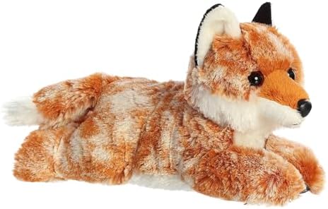 Aurora?? Adorable Mini Flopsie??? Autumn Fox??? Stuffed Animal - Playful Ease - Timeless Companions - Orange 8 Inches by Aurora%C2%AE