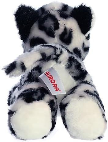 Aurora Mini Flopsie 8" Snow Leopard Adorable Stuffed Animal - Image 3