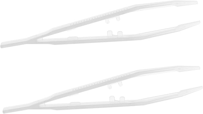 Abaodam 2Pcs Reptile Feeding Tweezers Night Glow Clips for Snakes Lizards Turtles Flexible Scorpion Feeding Tool for Easy Reptile Care and Night Use