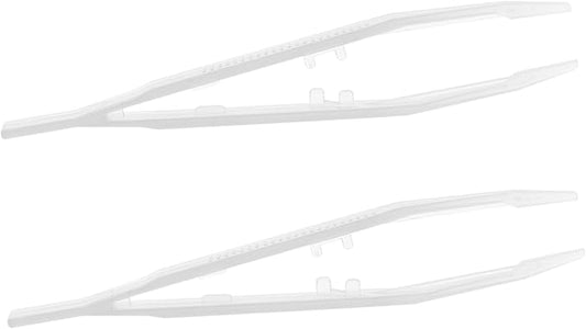 Abaodam 2Pcs Reptile Feeding Tweezers Night Glow Clips for Snakes Lizards Turtles Flexible Scorpion Feeding Tool for Easy Reptile Care and Night Use