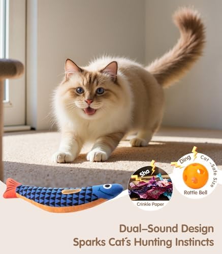 PetBusy Cat Toys with [5000 mg A+Natural Catnip & Silvervine] Kicker Fun - Image 4