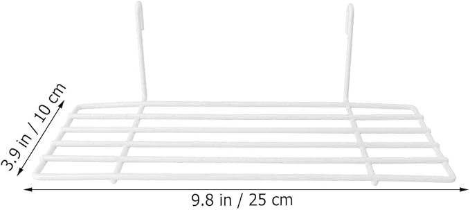 balacoo 3 pcs Frame Hanging Shelf Bird Cage Accessories Wall Decoration Parrot Perching Cockatiel Toys