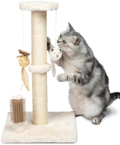 Best Pet Supplies Catify Cat Scratching Post - Beige H: 25" by BestPetSuppliesLLC