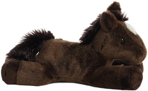 Aurora Mini Flopsie 8" Chestnut Adorable Stuffed Animal - Image 2