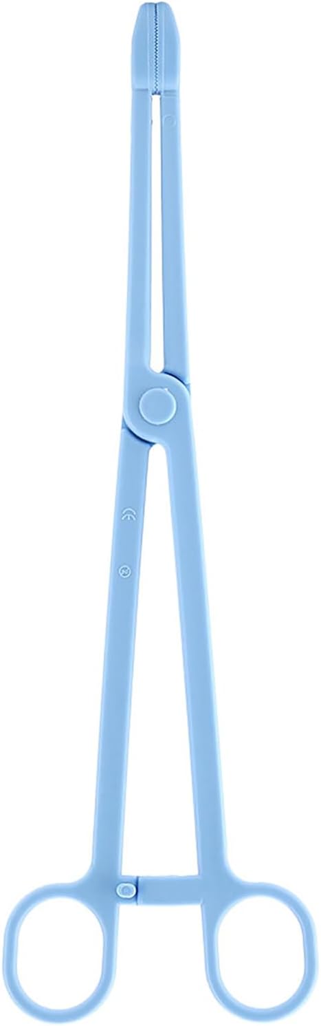 Blue Plastic Useful Pet Clip for Snake Lizard Reptile Animal Food