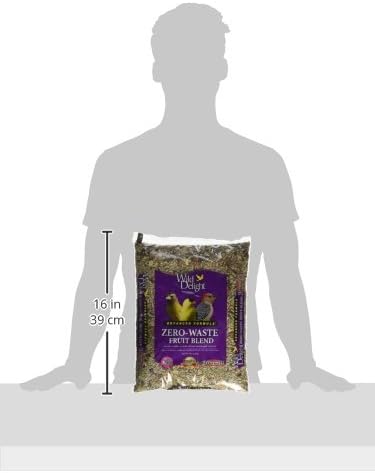 Wild Delight Zero-Waste Fruit Blend Bird Food, 5 Lb