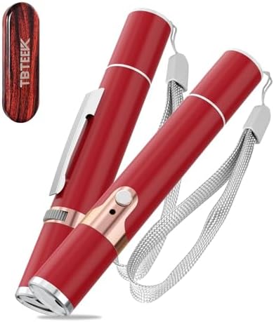 TBTeek Cat Toys, with Metal Case, 2 Pieces, Rechargeable (Red by TBTeek