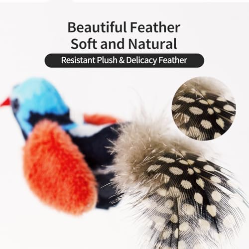 Interactive Cat Toys for Indoor Cats,Catnip and Feather,2Pcs - Image 4