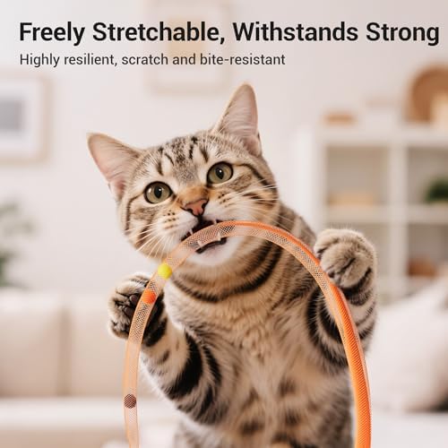 Potaroma Interactive Cat Toy with Motion Sensor, Chirping Sound & Catnip - Image 6