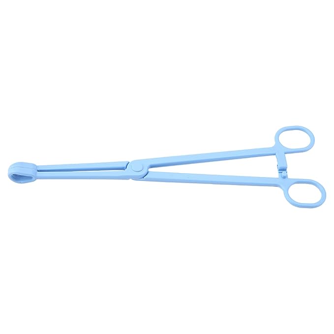 Yinhing Blue Plastic Clamp/Holder for Feeding Snakes Lizards And Reptiles Essential Tool for Pet Care And Animal Nutrition