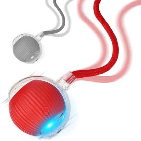 Goosheep 2PK Automatic Rolling Interactive Cat Toys Ball for Indoor Cat Dog by Goosheep