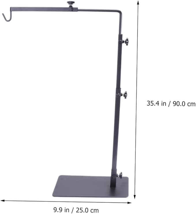 SUPVOX Reptile Basking Light Stand Durable Pet Sunlight Rack for Turtles Tortoises Geckos Snakes for Aquariums and Fish Tanks Supports Heating Lamps and Bulbs